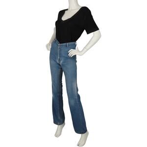 Cotton Citizen Distressed Black V Neck Blouse Top Tee T Shirt